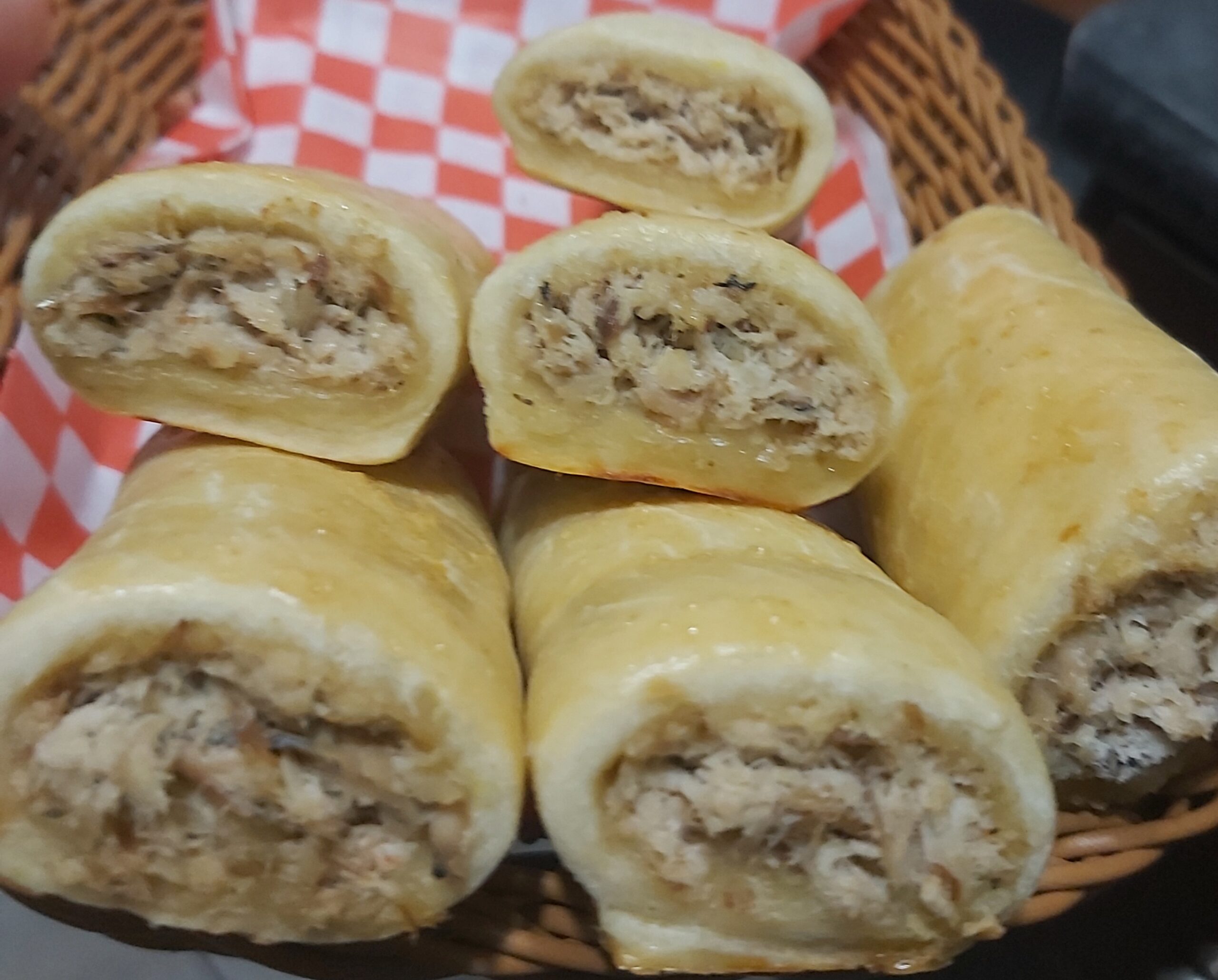 Nigerian Fish Rolls ($30 for 10 Medium Rolls)